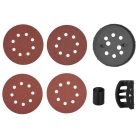 ParkSide PAEXSG 20-Li B1 SOLO X20V akkus, akkumulátoros 125 mm excenter csiszoló, fix fordulatszámú csiszológép levehető portartállyal, koffer nélkül, akku és töltő nélkül