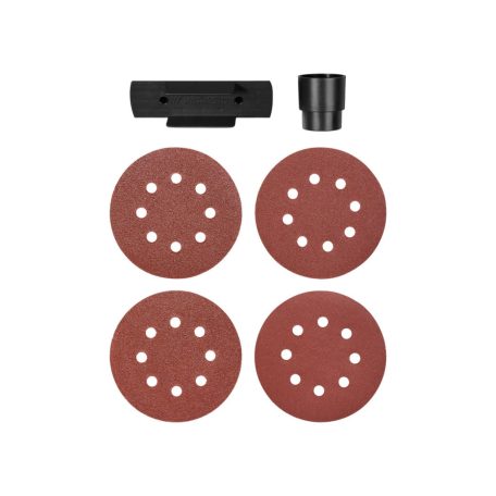 BCS ParkSide PAEXS 20-Li B2 SOLO X20V akkus, akkumulátoros 125 mm excenter csiszoló, csiszológép levehető portartállyal, kofferben, akku és töltő nélkül, kipróbált, visszavásárolt darab