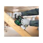 BCS ParkSide PAEXS 20-Li B2 SOLO X20V akkus, akkumulátoros 125 mm excenter csiszoló, csiszológép levehető portartállyal, kofferben, akku és töltő nélkül, kipróbált, visszavásárolt darab