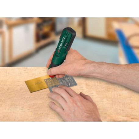 ParkSide PAGG 4 B2 akkus, 4V 1.5Ah li-ion akkumulátoros, vezeték nélküli gravírozó készlet