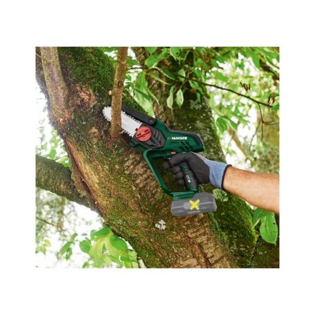ParkSide PAGHS 20-Li B2 SOLO 15 cm 20V X20V akkus kézi fűrész, akkumulátoros mini láncfűrész, bokor- és cserjevágó, akku és töltő nélkül