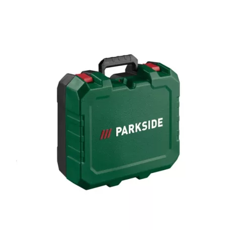 ParkSide PAK 20-Li C3 SOLO X20 akkus kompresszor + PALP 20-Li C3 pumpa készlet kofferben akku és töltő nélkül