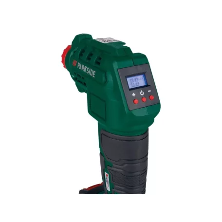 ParkSide PAK 20-Li B2 SOLO X20 akkus 20V akkumulátoros kompresszor készlet kofferben, akku és töltő nélkül