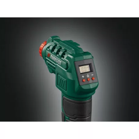 ParkSide PAK 20-Li B2 SOLO X20 akkus 20V akkumulátoros kompresszor készlet kofferben, akku és töltő nélkül