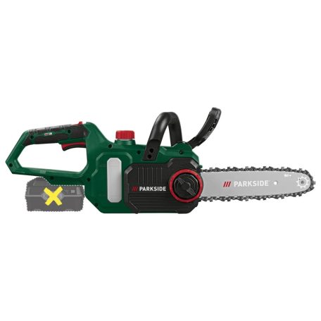 ParkSide PAKS 20-Li F5 SOLO 23 cm 20V akkus fűrész, akkumulátoros láncfűrész, akku és töltő nélkül  (PKSA 20-Li B2 / C3 utódja)