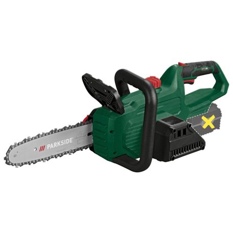 ParkSide PAKS 20-Li F5 SOLO 23 cm 20V akkus fűrész, akkumulátoros láncfűrész, akku és töltő nélkül  (PKSA 20-Li B2 / C3 utódja)