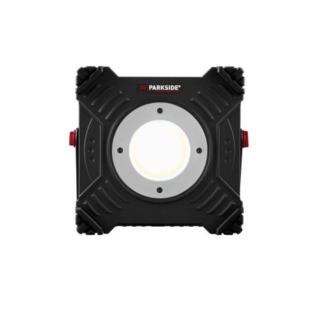 ParkSide Performance PALS 100 A1 IP54 vízálló elektromos 230V 100W 6500K 10000 lumen LED vezetékes reflektor, fényvető, 2500W hálózati aljzattal (HG 12251)