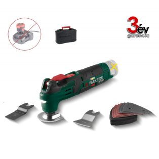   ParkSide PAMFW 12 E4 / D4 SOLO akkus multiszerszám, 4 az 1-ben multifunkciós szerszámgép, akku és töltő nélkül