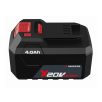   ParkSide PAP 204 A1 gyári 20V 4Ah li-ion akku, Cell Balanced X20V Team 4000 mAh li-ion akkumulátor, 80Wh