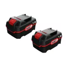 ParkSide PAP 20 A3 / B3 / PAP 204 A1 DUPLA gyári 20V 4Ah li-ion akku, Cell Balanced X20V Team 4000 mAh li-ion akkumulátor, 80Wh (2 db)