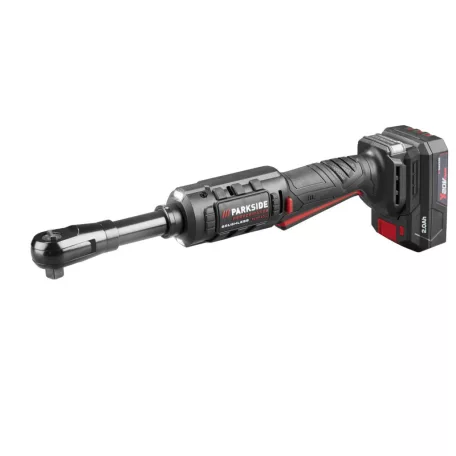 ParkSide Performance PARP 20-Li B2 prémium akkus racsni 20V 2Ah 75 Nm 3/8" akkumulátoros racsnis kulcs kofferben, akkuval és töltővel