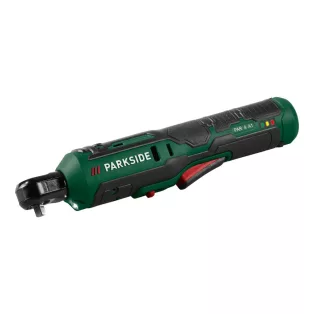   ParkSide PAR 4 A1 akkus racsni, beépített akkumulátoros racsnis csavarkulcs 4V 2Ah, 13.5 Nm, kézi / akkus üzemmód, irányváltó