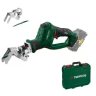 ParkSide PASA 20-Li D3 SOLO KEO X20V 20V akkus, akkumulátoros kerti ágvágó fűrész, ágfűrész akku és töltő NÉLKÜL, kofferben 