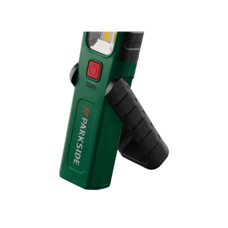 ParkSide PASL 4000 B3 Kombinált 3 az 1-ben akkus LED lámpa, nagy fényerejű oldallámpával, reflektorral és UV lámpával, 3.7V 2200 mAh, tartozék 5V 1A hálózati töltőadapterrel