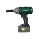 ParkSide PASSK 20-Li C4 SOLO X20V 400Nm akkus ütvecsavarozó, akkumulátoros kerékkulcs kofferben, 4 db CR-V dugókulccsal, akku és töltő NÉLKÜL
