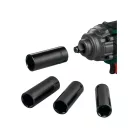 ParkSide PASSK 20-Li C4 SOLO X20V 400Nm akkus ütvecsavarozó, akkumulátoros kerékkulcs kofferben, 4 db CR-V dugókulccsal, akku és töltő NÉLKÜL