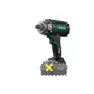 ParkSide PASSK 20-Li C4 SOLO X20V 400Nm akkus ütvecsavarozó, akkumulátoros kerékkulcs kofferben, 4 db CR-V dugókulccsal, akku és töltő NÉLKÜL