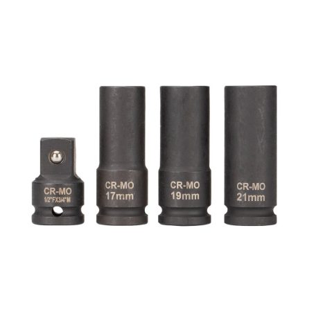 ParkSide Performance PASSP 20-Li C4 BASIC Brushless 1356 Nm akkumulátoros ütvecsavarozó, akkus kerékkulcs CR-MO dugókulcsokkal, 20V 4 Ah akkuval és töltővel