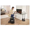   BONTOTT, kipróbált ParkSide PAS 1200 F5 / PAS 18 F5 inox nemesacél 1200W 18L hamuporszívó, kandalló porszívó (zöld - fekete motorral)