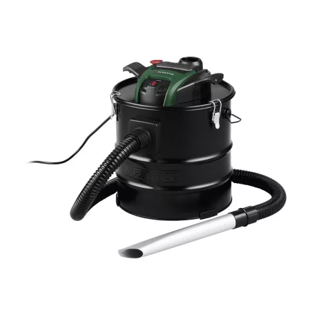 ParkSide PAS 1200 F5 / PAS 18 F5 inox nemesacél 1200W 18L hamuporszívó, kandalló porszívó (zöld - fekete motorral)