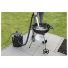 ParkSide PAS 1200 F5 / PAS 18 F5 inox nemesacél 1200W 18L hamuporszívó, kandalló porszívó (zöld - fekete motorral)