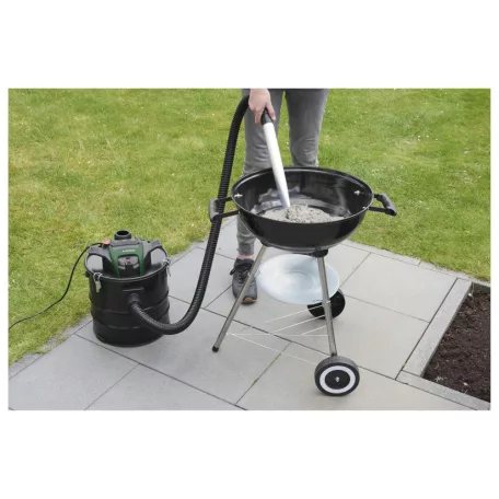 ParkSide PAS 1200 F5 / PAS 18 F5 inox nemesacél 1200W 18L hamuporszívó, kandalló porszívó (zöld - fekete motorral)