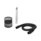 ParkSide PAS 1200 F5 / PAS 18 F5 inox nemesacél 1200W 18L hamuporszívó, kandalló porszívó (zöld - fekete motorral)