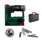 ParkSide PAT 12 B2 SOLO X12 12V akkus elektromos tűzőgép és szögbelövő, akku és töltő nélkül, kofferben