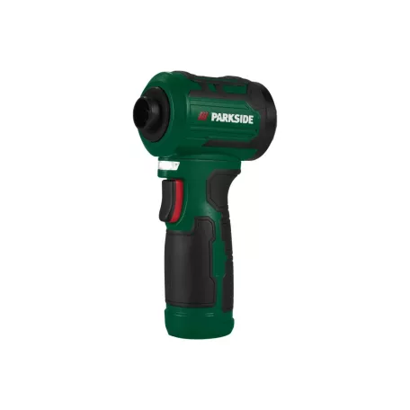 ParkSide PAUKGB A1 12V 2000 mAh beépített akkus kézi porszívó, légfúvó, szívás és fújás funkcióval 3 sebességfokozattal, HEPA filterrel