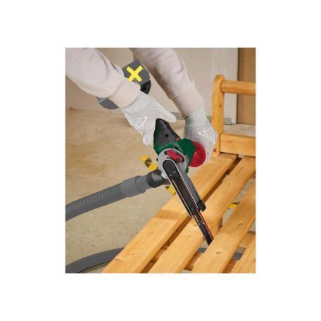 ParkSide PBFA 20-Li A1 SOLO X20V akkus, 20V akkumulátoros keskeny szalagcsiszoló, vezeték nélküli csiszolószalagos élezőgép, akku és töltő nélkül