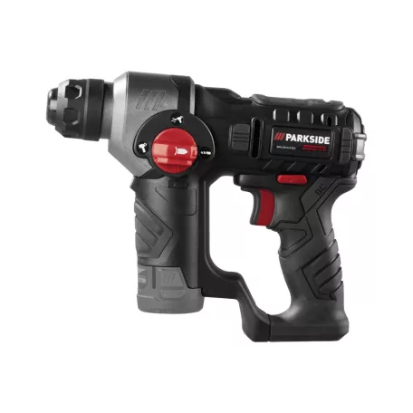 ParkSide Performance PBHAP 12 B1 SOLO X12V 12V 1.1J Brushless, akkus SDS+ tokmányos ütvefúró, fúrókalapács akku és töltő nélkül
