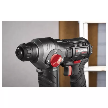 ParkSide Performance PBHAP 12 B1 SOLO X12V 12V 1.1J Brushless, akkus SDS+ tokmányos ütvefúró, fúrókalapács akku és töltő nélkül