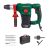 ParkSide PBH 1550 C1 1550W 5J SDS Plus ütvefúró, bontó- és vésőkalapács, fúrókalapács 5 fúrószárral, gyorstokmánnyal, kofferben (PBH 1500 F6  utódja)
