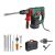 ParkSide PBH 1550 B2 1550W 5J SDS Plus ütvefúró, bontó- és vésőkalapács, fúrókalapács 5 fúrószárral, gyorstokmánnyal, kofferben (IAN 417425)