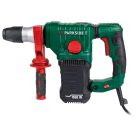 BONTOTT, HIBÁS, működésképtelen ParkSide PBH 1550 B2 1550W 5J SDS Plus bontó- és vésőkalapács, tartozékaival, kofferben, működő motorral, alkatrésznek (nem fúr, nem vés)