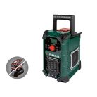 ParkSide PBRA 20-Li B2 SOLO 12V / 20V 2 x 5W akkus építkezési rádió, akkumulátoros hordozható Bluetooth hangszóró USB / AUX / FM rádió / DAB+