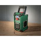 ParkSide PBRA 20-Li B2 SOLO 12V / 20V 2 x 5W akkus építkezési rádió, akkumulátoros hordozható Bluetooth hangszóró USB / AUX / FM rádió / DAB+