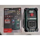 ParkSide PBRA 20-Li B2 SOLO 12V / 20V 2 x 5W akkus építkezési rádió, akkumulátoros hordozható Bluetooth hangszóró USB / AUX / FM rádió / DAB+