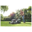 BONTOTT, kipróbált ParkSide PBRM 39 C2 négyütemű 131 cm3 3.3 LE benzinmotoros fűnyíró 39 cm vágásszélességgel, 2.4 kW 3.3 PS benzines fűnyírógép (nem önjáró)