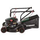 BONTOTT, kipróbált ParkSide PBRM 39 C2 négyütemű 131 cm3 3.3 LE benzinmotoros fűnyíró 39 cm vágásszélességgel, 2.4 kW 3.3 PS benzines fűnyírógép (nem önjáró)