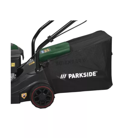 ParkSide PBRM 39 C2 négyütemű 131 cm3 3.3 LE benzinmotoros fűnyíró 39 cm vágásszélességgel, 2.4 kW 3.3 PS benzines fűnyírógép (nem önjáró)