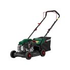 ParkSide PBRM 39 D3 négyütemű 127 cm3 2.7 LE benzinmotoros fűnyíró 39 cm vágásszélességgel, 2 kW 2.7 PS benzines fűnyírógép (nem önjáró)