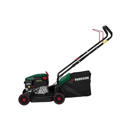 ParkSide PBRM 39 D3 négyütemű 127 cm3 2.7 LE benzinmotoros fűnyíró 39 cm vágásszélességgel, 2 kW 2.7 PS benzines fűnyírógép (nem önjáró)