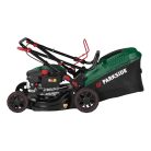ParkSide PBRM 43 B2 négyütemű 150 ccm 3.5 LE benzinmotoros fűnyíró 43 cm vágásszélességgel, 2.6 kW benzines fűnyírógép (nem önjáró)