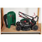 ParkSide PBRM 43 B2 négyütemű 150 ccm 3.5 LE benzinmotoros fűnyíró 43 cm vágásszélességgel, 2.6 kW benzines fűnyírógép (nem önjáró)