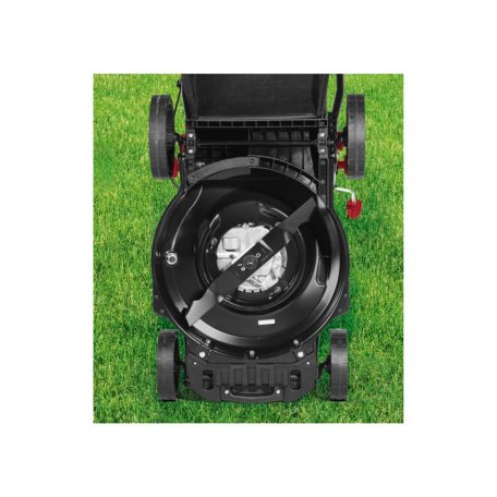 ParkSide PBRM 43 B2 négyütemű 150 ccm 3.5 LE benzinmotoros fűnyíró 43 cm vágásszélességgel, 2.6 kW benzines fűnyírógép (nem önjáró)