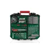   ParkSide PBSA 12 E4 EXTRA 12V 2Ah 28 Nm dupla akkus, 2 db li-ion akkumulátoros, levehető tokmányos fúró, csavarozó, behajtó EXTRA kofferben, 73 kiegészítővel