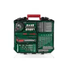 ParkSide PBSA 12 E4 EXTRA 12V 2Ah 28 Nm dupla akkus, 2 db li-ion akkumulátoros, levehető tokmányos fúró, csavarozó, behajtó EXTRA kofferben, 73 kiegészítővel