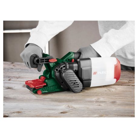 ParkSide PBSDA 20-Li A1 SOLO X20V akkus, 20V akkumulátoros szalagcsiszoló, vezeték nélküli csiszológép akku és töltő nélkül