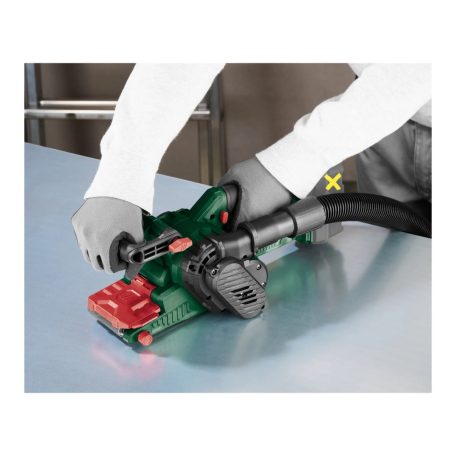 ParkSide PBSDA 20-Li A1 SOLO X20V akkus, 20V akkumulátoros szalagcsiszoló, vezeték nélküli csiszológép akku és töltő nélkül